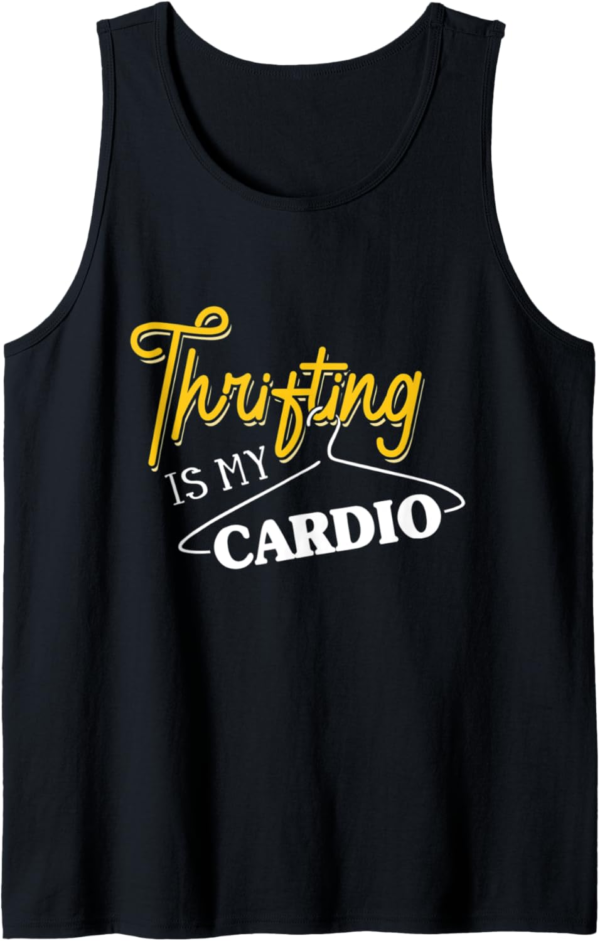 Thrifting is My Cardio - Thrift Store Shopper - Thrifter Tan... - Image 2
